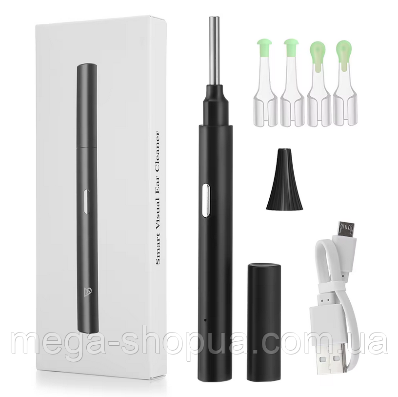 Отоскоп бороскоп 3.9 мм Wi-Fi HD — багатоцільовий ендоскоп для Android та iPhone W54