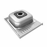 Кухонна мийка з неіржавкої сталі Platinum CATІН 6050 R (0,7/160 мм), фото 5