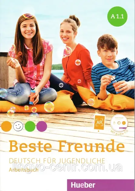 Німецька мова. Beste Freunde A1.1: Arbeitsbuch mit Audio-CD, фото 1