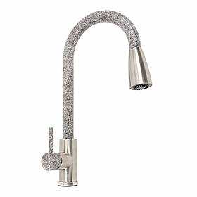 Змішувач з висувним виливом Platinum KT 8203 (8614) Мікс Комбі