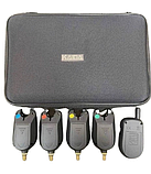 Набір електронних сигналізаторів клювання з пейджером KAIDA 4+1, фото 2