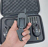 Набір електронних сигналізаторів клювання з пейджером KAIDA 4+1, фото 4