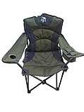 Крісло коропове стілець туристичний павук з кишенею та підсклянником, фото 2