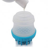 DEXAS СкрабБустер з ємністю для шампуню (блак.)