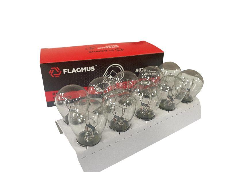Лампа розжарювання 2к 12V21/5W BAY15D (10 шт.) (Flagmus)
