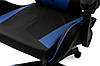 Крісло геймерське Слім, чорний/синій, фото 8