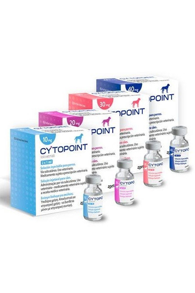 Цитопоінт 40 мг х 2 шт для собак з алергічним або атопічним дерматитом., фото 1
