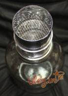 Фільтр для меду на скляну банку, що не іржавіє D-70 мм