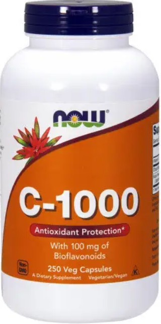 Вітамін С NOW C-1000 with bioflavonoids 250 капс