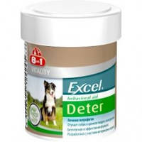 8in1 Excel «Deter» Вітамінна добавка для собак від копрофагії 100 таблеток