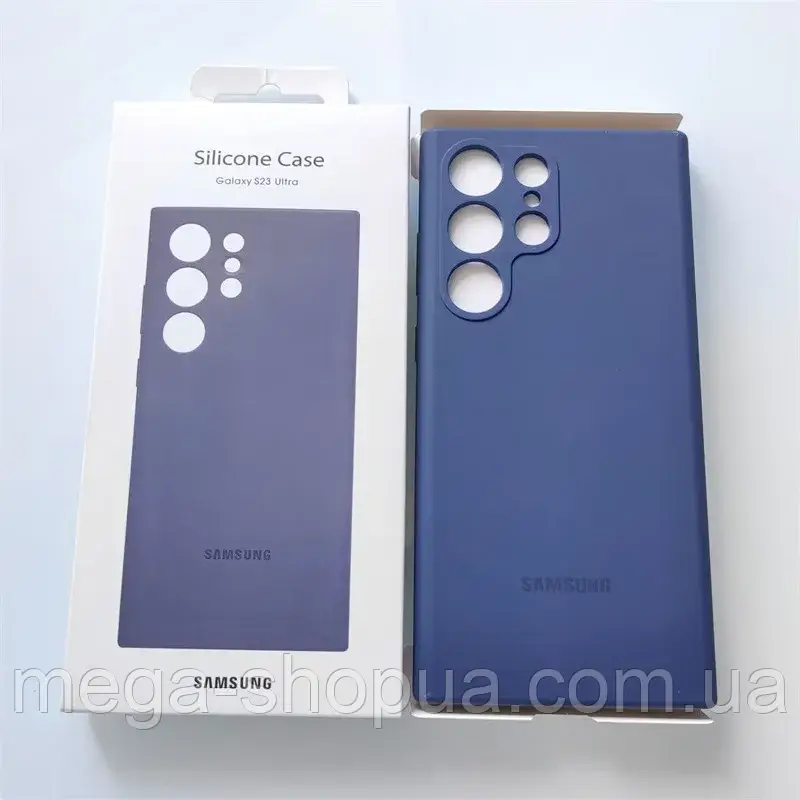 Захисний чохол Galaxy Samsung S24 Ultra. Чохол для телефона, смартфона Самсунг Samsung S24 Ultra Синій VRW41, фото 1
