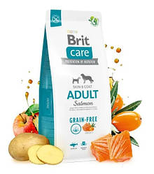 Сухий корм Brit Care (Брит Кеа) Care Dog Grain-free Adult для собак дрібних і середніх порід лосось 12 кг