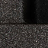 Гранітна мийка для кухні Platinum 9950 PANDORA матовий Моріон, фото 7