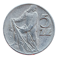 Польща 5 злотих, 1960
