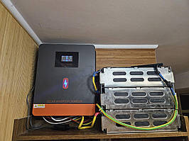 Комплект Інвертор PowMr 48v 6.2kW POW-HVM + Li-Ion SDI 48V 180Ah 8 кВт Audi (cs0600rt002A samsung) з БМС