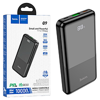 Портативний зарядний пристрій Powerbank Hoco Q9 10000mAh чорний / УМБ павербанк PD20W+QC3.0