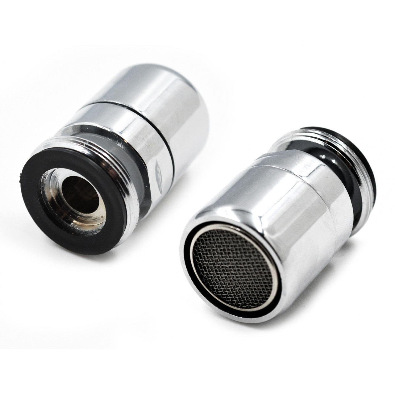 Насадка на кран аератор для змішувача та біде Ango М24 зовнішнє різьблення латунь поворотний з перехідником М22, фото 1