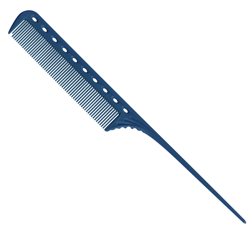 Гребінець Y.S.Park YS 101 Tail Comb з хвостиком, синій (YS-101 Blue)