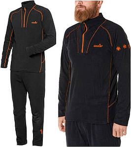 Термобілизна чоловіча Norfin Nord | Теплий, дихаючий та еластичний термокомплект з мікрофлісу, XL (56-58)