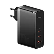 МЗП Baseus GaN5 Pro 140W Fast Charger USB-A/2USB-C USB-C (CCGP100201) black, фото 2