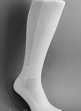 Гетри футбольні однотонні (щільні, посилені п'ята та носок) Колір білий