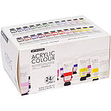 Художні акрилові фарби Art Rangers Acrylic набір 24 ​​кольори по 22 ml., фото 4