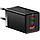 МЗП Baseus GaN5 Pro 65W USB-A/2USB-C cable Type-C to Type-C (CCGP120201) 1m black, фото 3