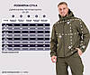 Тактична куртка демісезонна Eagle Soft Shell JA-23 на флісі Green Olive, фото 3