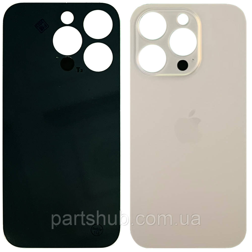 Задня кришка Apple iPhone 14 Pro (золотиста АААА з великим отвором)