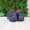 Чоловічі термо кросівки Merrell Vibram Cordura чорні з помаранчевим Мерел Вібрам утеплені на флісі водонепроникні осінь зима, фото 7