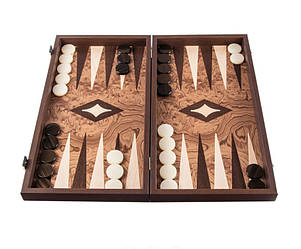 Нарди Мanopoulos з горіхового капу, 48х50 см (088-0022)