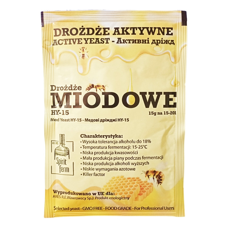 Активні медові дріжджі 15 г, фото 1