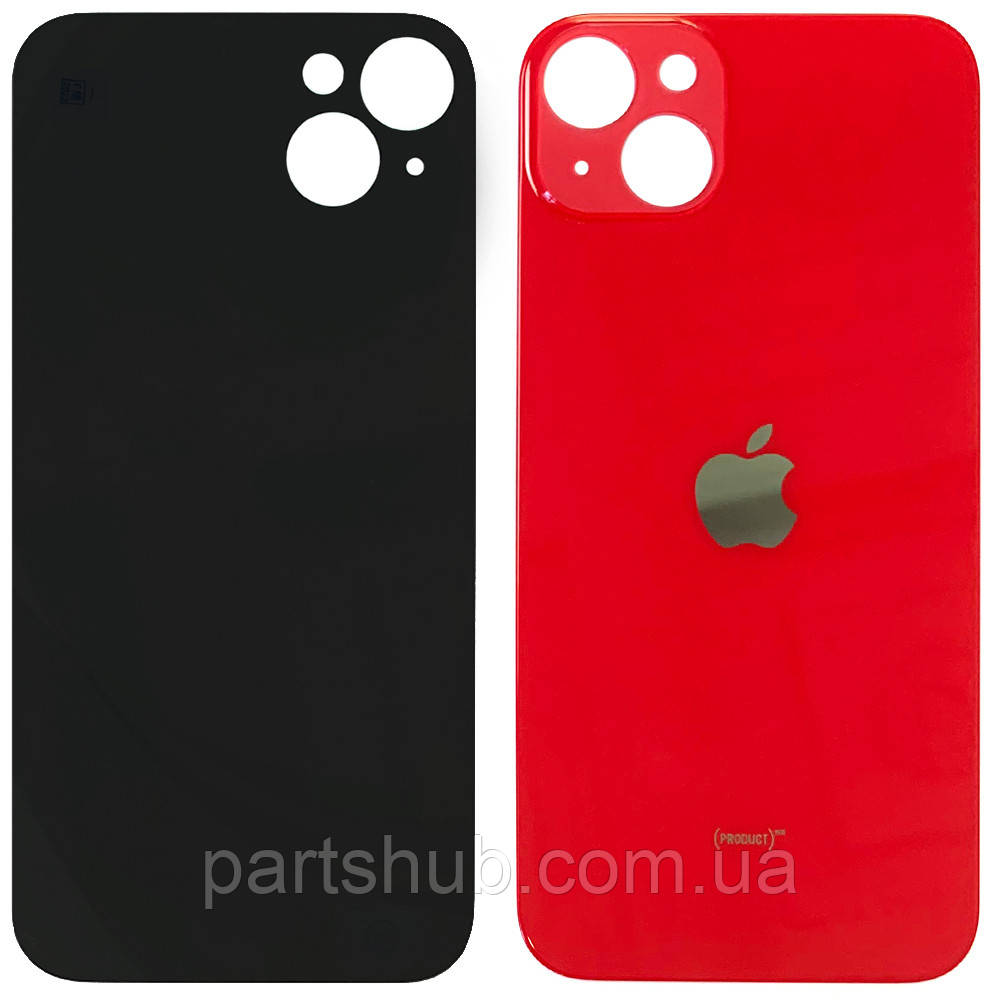 Задня кришка Apple iPhone 14 Plus (червона АААА з великим отвором), фото 1