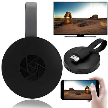 Бездротовий Wi-Fi приймач USB/HDMI, 1080P, Mirascreen / Адаптер-перехідник з телефону на телевізор