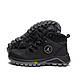 Підліткові зимові черевики Winter Black jordan, Чоботи зимові чорні для хлопчика, підліткове зимове взуття, фото 4