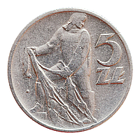 Польща 5 злотих, 1958