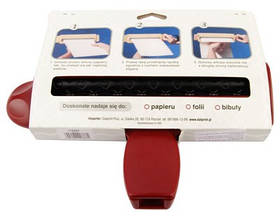 Кримпер (валик) для тиснення паперу 21,5 см,Серця, Dalprint