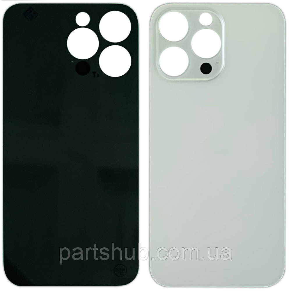 Задня кришка Apple iPhone 14 Pro Max (біла АААА з великим отвором), фото 1
