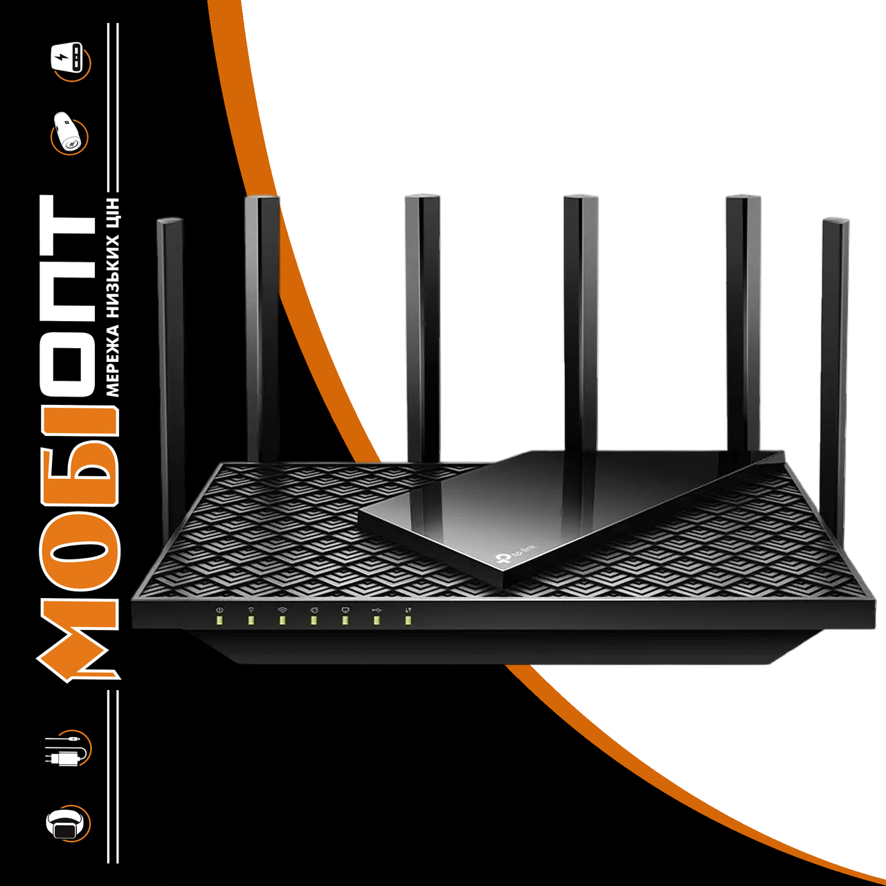 Роутер TP-Link Archer AX72 Pro AX5400 Gigabit UA, фото 1