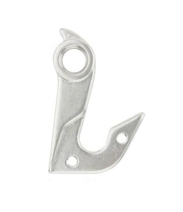 Дропаут, Хвостовий гачок, Півень для гірського велосипеда Модель DRP-11 (SKYLINE) сріблястий