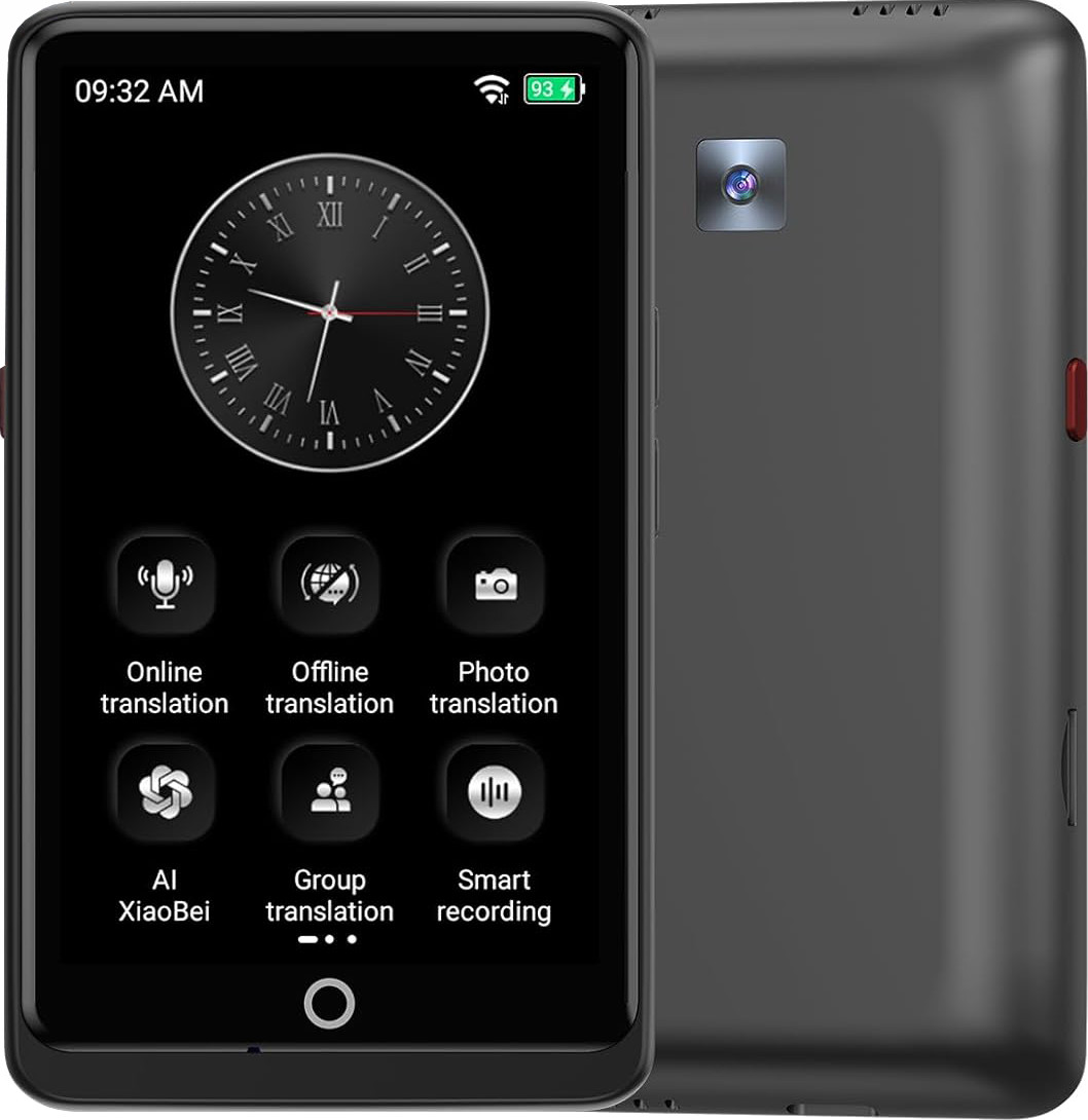 Електронний перекладач VORMOR Z12 ChatGPT (Ai Translator Z12), 139 мов, 17 офлайн мов, 1500 mAh, фото 1