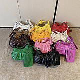 Жіноча сумка 603 1H-10622 багет крос-боді червона, фото 5