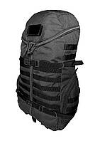 Рюкзак Тактичний рейдовий із повним розкриттям суперміцний 60 л Чорний Кордура 900 ден 5.15.b