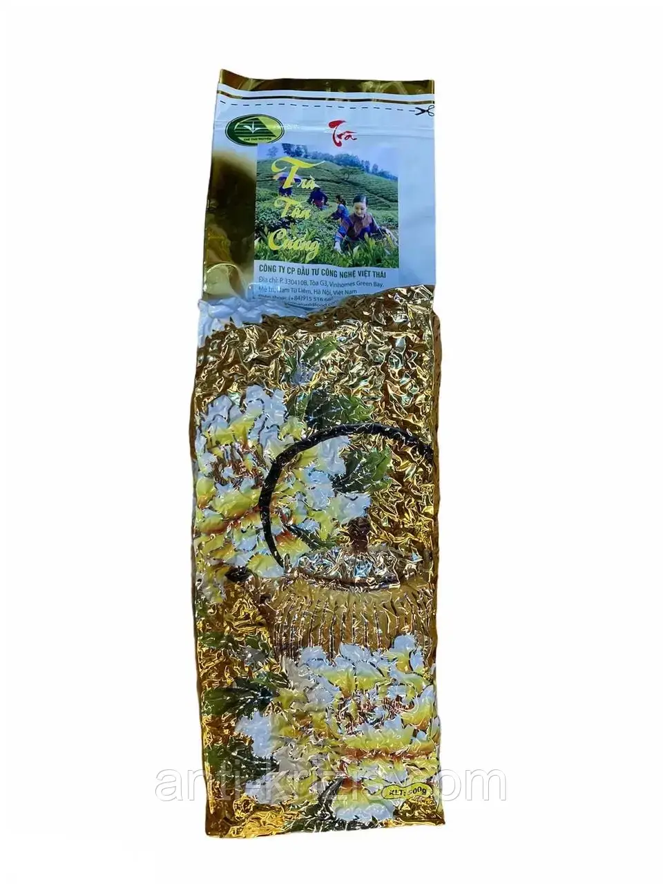 Чай зелений Преміумкласу Tra Tan Cuong Thay Nguyen висший сорт 500 г (В'єтнам)