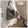 Леопардова бежева сумка, фото 6