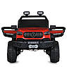 Дитячий електромобіль двомісний на акумуляторі Джип Mercedes M 5898 з пультом р/у для дітей 3-8 років Червоний, фото 5