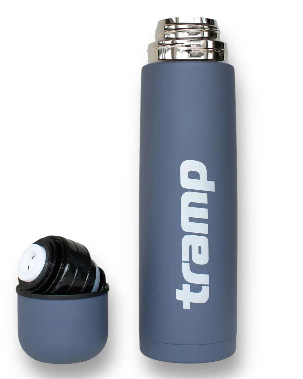 Термос Tamp Basic 0,5 л, сірий, фото 1