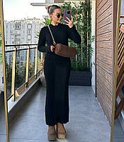 Сукня ангора в рубчик 42-46