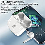Bluetooth-гарнітура SkyDolphin TWS SL24 White (BTE-000179) Білий DS, фото 7