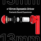 Bluetooth-гарнітура Umidigi AirBuds U Red_ Червоний DS, фото 5